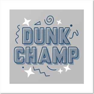 Dunk Champ Valerian Blue Posters and Art